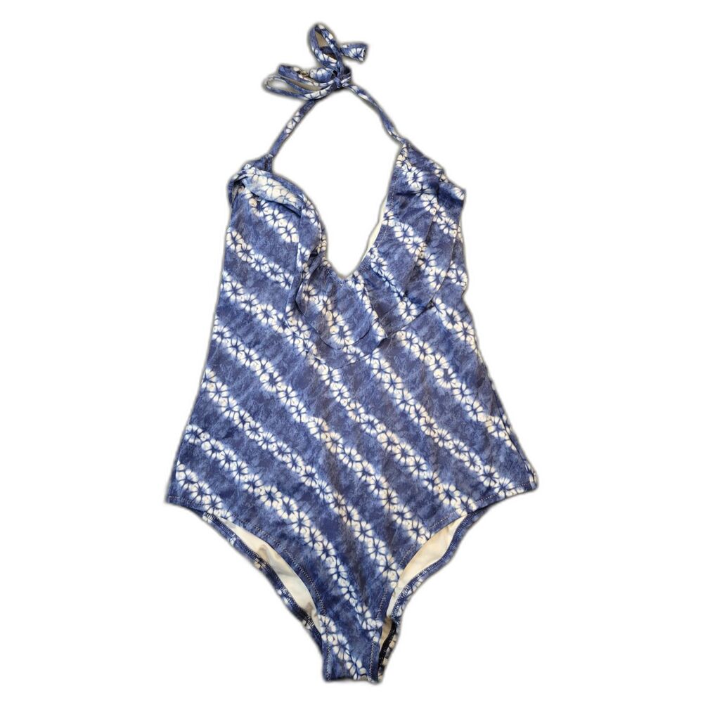 Victoria's Secret Flounce Plunge One Piece Swimsuit